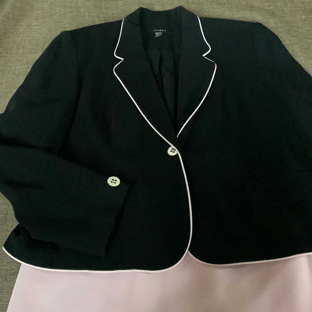 Louben Suit Jacket and Skirt